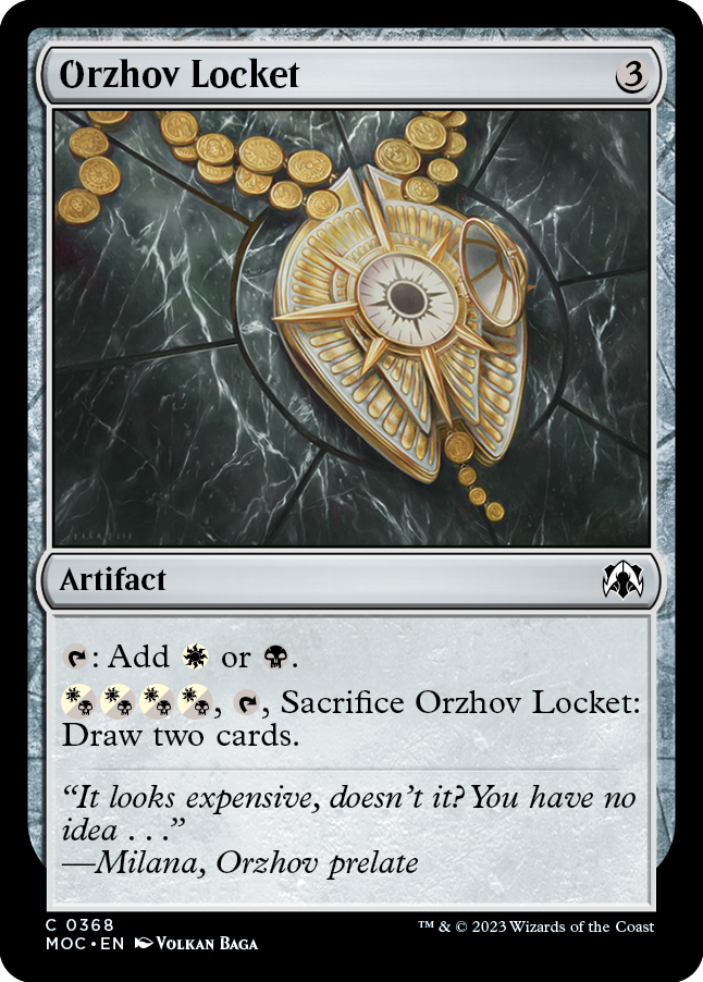 Orzhov Locket [March of the Machine Commander] | Empire Gaming NC