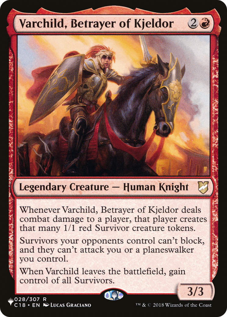Varchild, Betrayer of Kjeldor [The List] | Empire Gaming NC