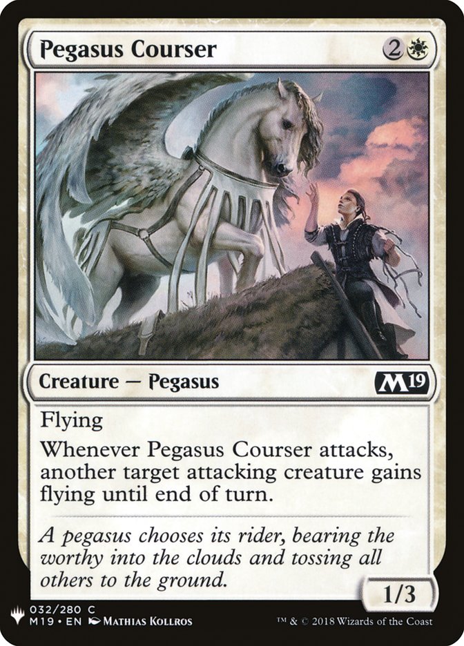 Pegasus Courser [Mystery Booster] | Empire Gaming NC