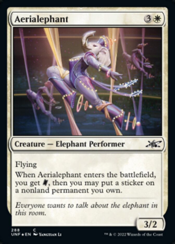 Aerialephant (Galaxy Foil) [Unfinity] | Empire Gaming NC