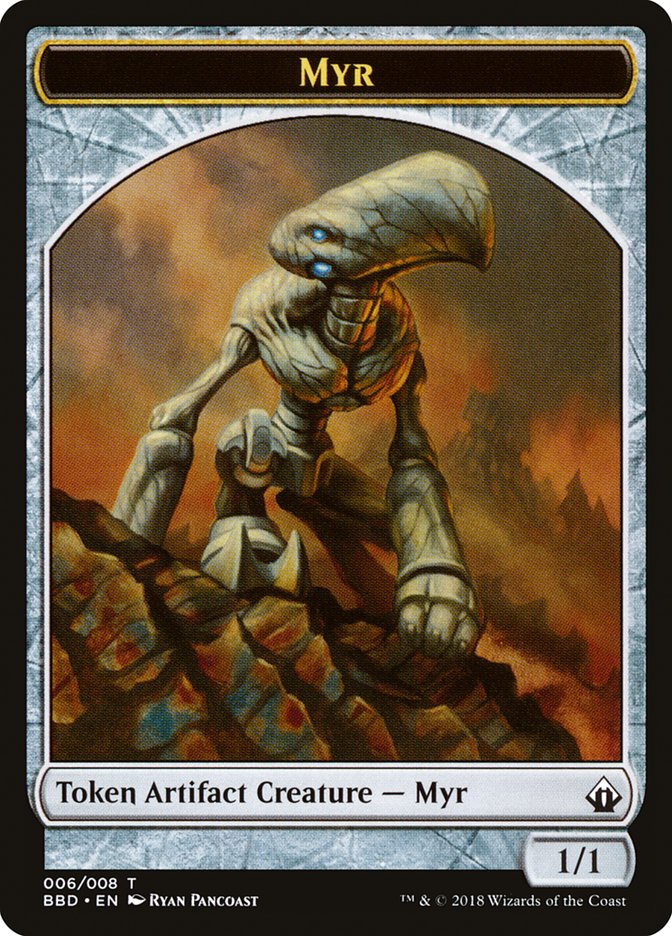 Myr Token [Battlebond Tokens] | Empire Gaming NC