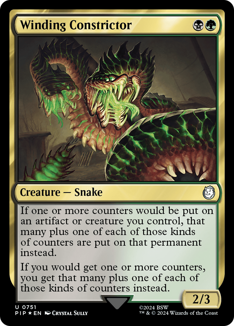 Winding Constrictor (Surge Foil) [Fallout] | Empire Gaming NC