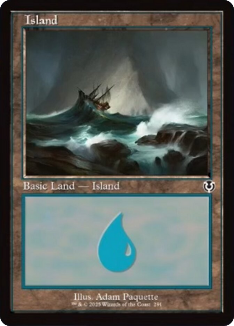 Island (291) (Retro Frame) [Innistrad Remastered] | Empire Gaming NC