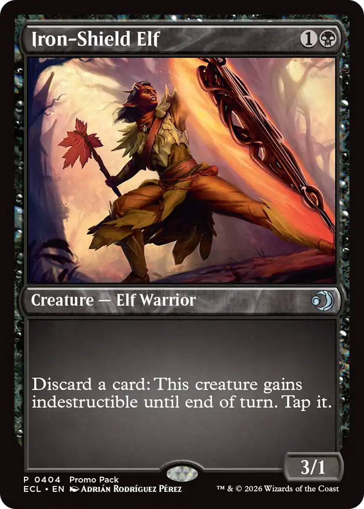 Iron-Shield Elf [Lorwyn Eclipsed Promos] | Empire Gaming NC