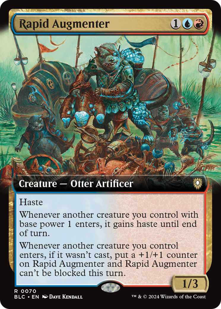 Rapid Augmenter (Extended Art) [Bloomburrow Commander] | Empire Gaming NC