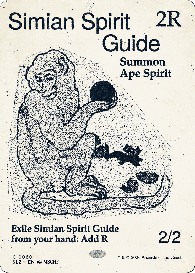 Simian Spirit Guide (0068) [Secret Lair x MSCHF: The Zeta Set] | Empire Gaming NC