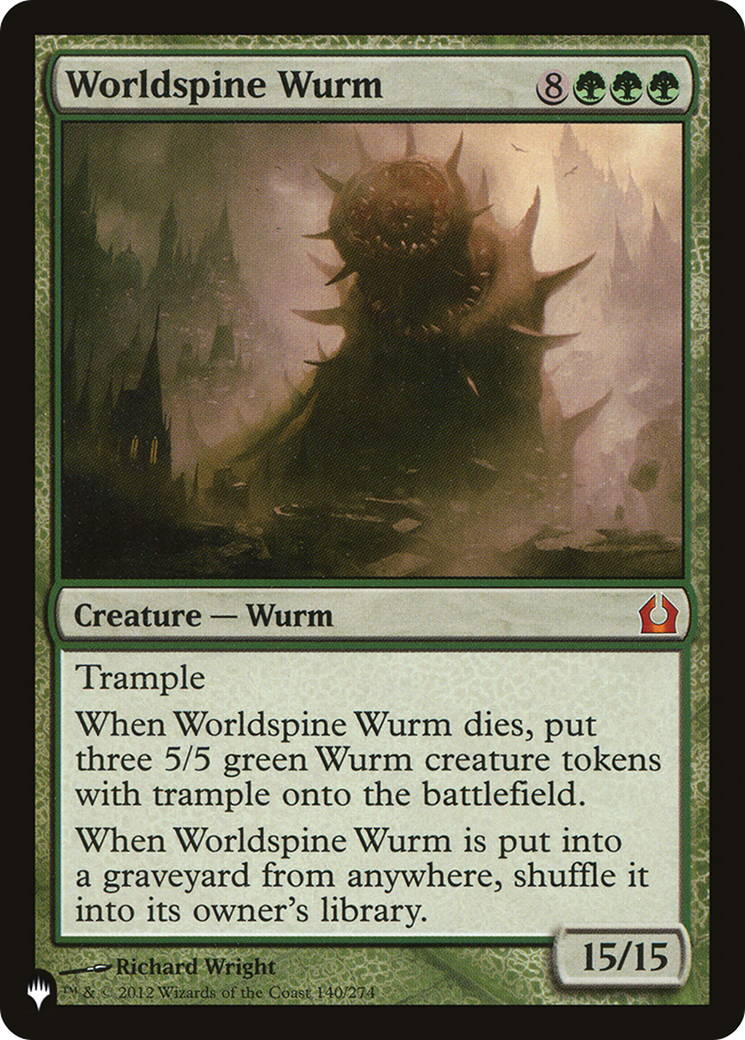 Worldspine Wurm [The List] | Empire Gaming NC