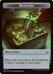 Robot // Munitions Double-Sided Token [Edge of Eternities Tokens] | Empire Gaming NC