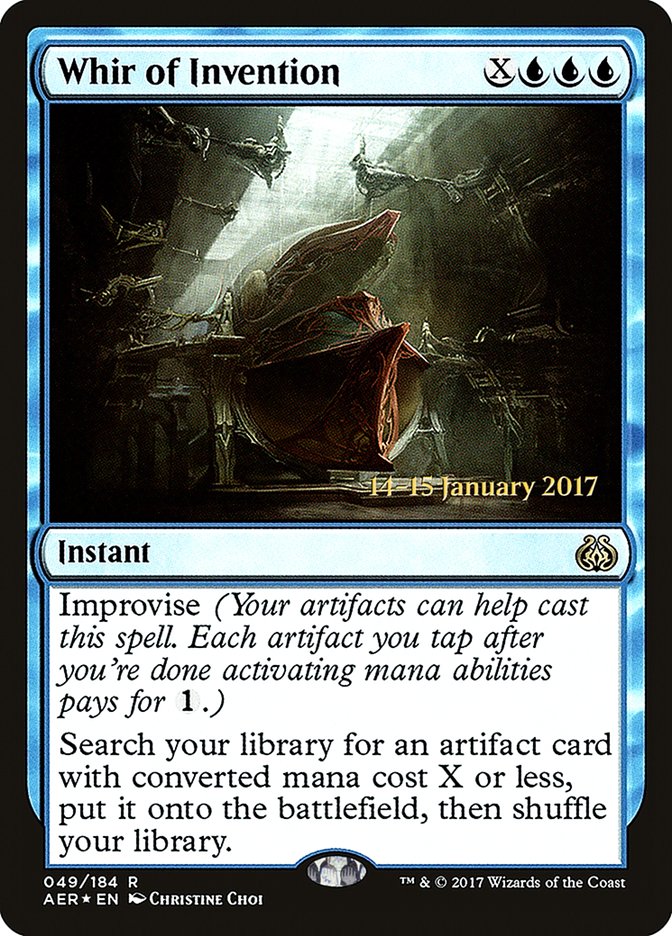 Whir of Invention [Aether Revolt Prerelease Promos] | Empire Gaming NC