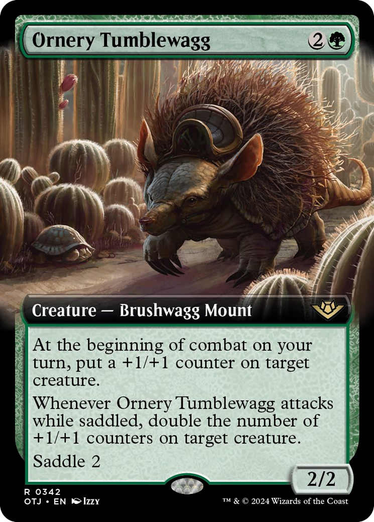 Ornery Tumblewagg (Extended Art) [Outlaws of Thunder Junction] | Empire Gaming NC