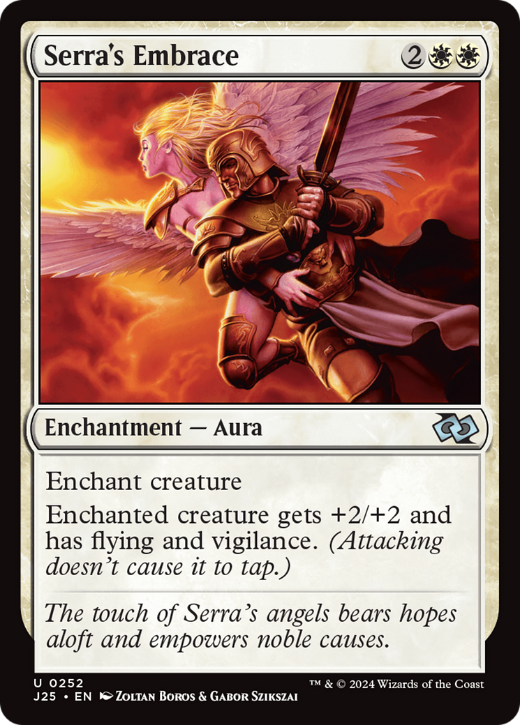 Serra's Embrace [Foundations Jumpstart] | Empire Gaming NC