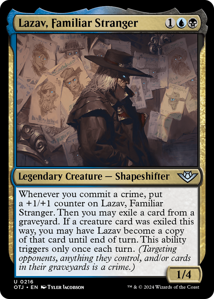 Lazav, Familiar Stranger [Outlaws of Thunder Junction] | Empire Gaming NC