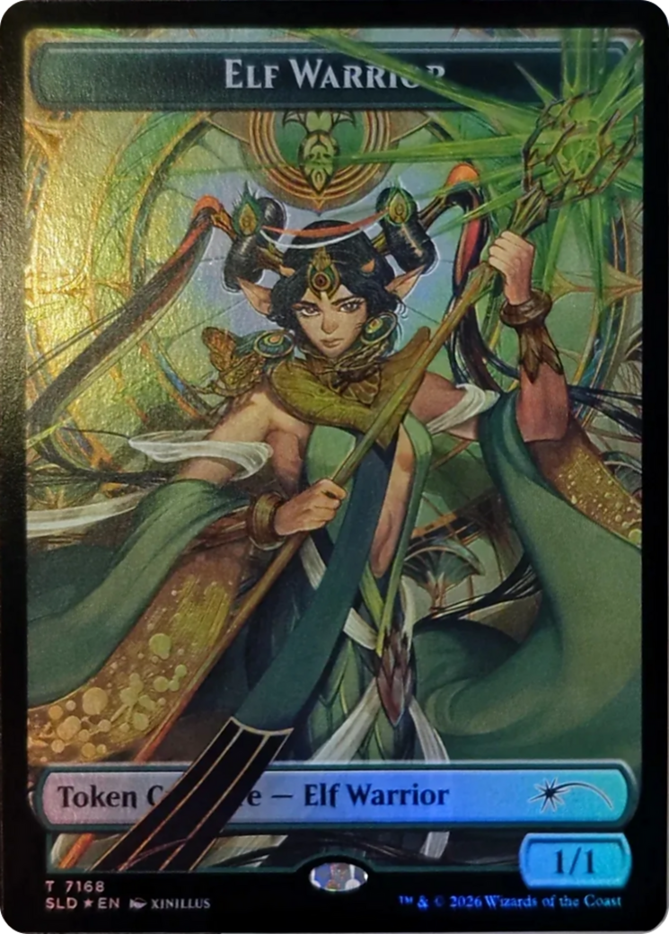 Elf Warrior Token (7168) [Secret Lair Drop Series] | Empire Gaming NC