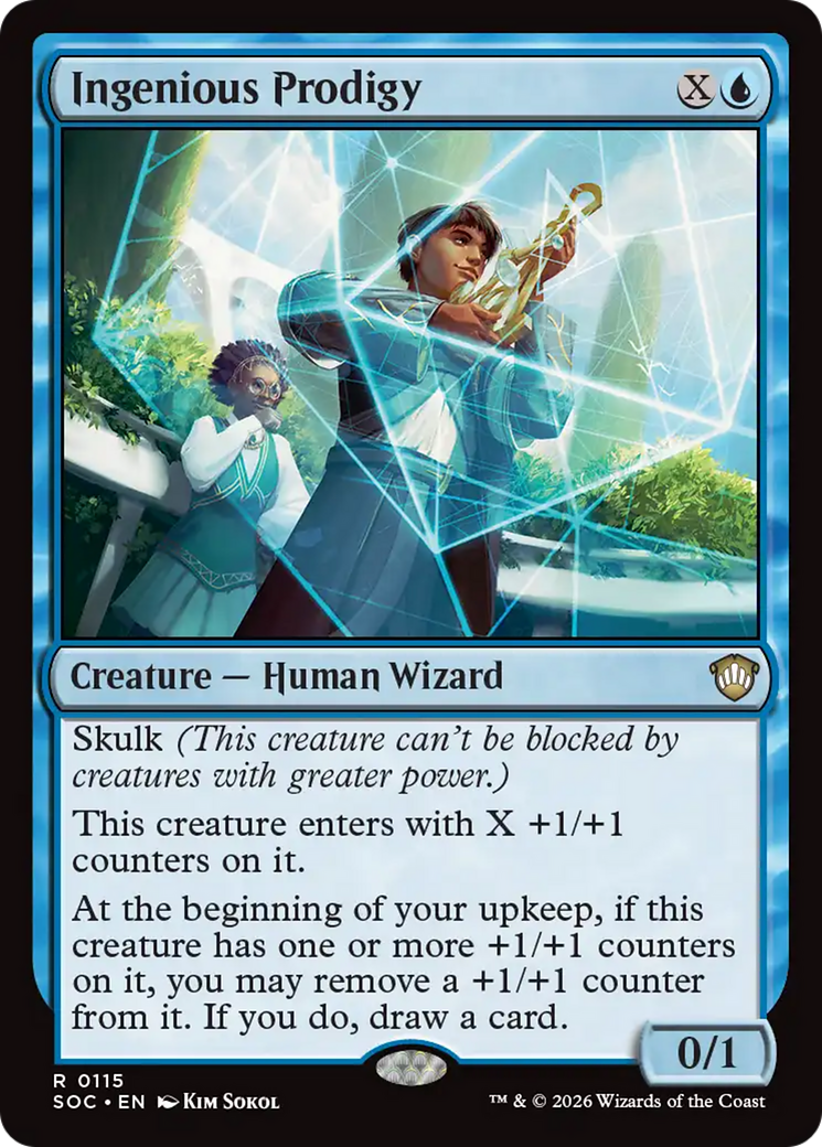 Ingenious Prodigy [Secrets of Strixhaven Commander] | Empire Gaming NC