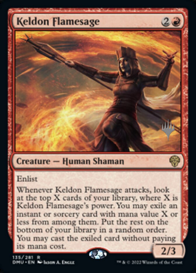 Keldon Flamesage (Promo Pack) [Dominaria United Promos] | Empire Gaming NC