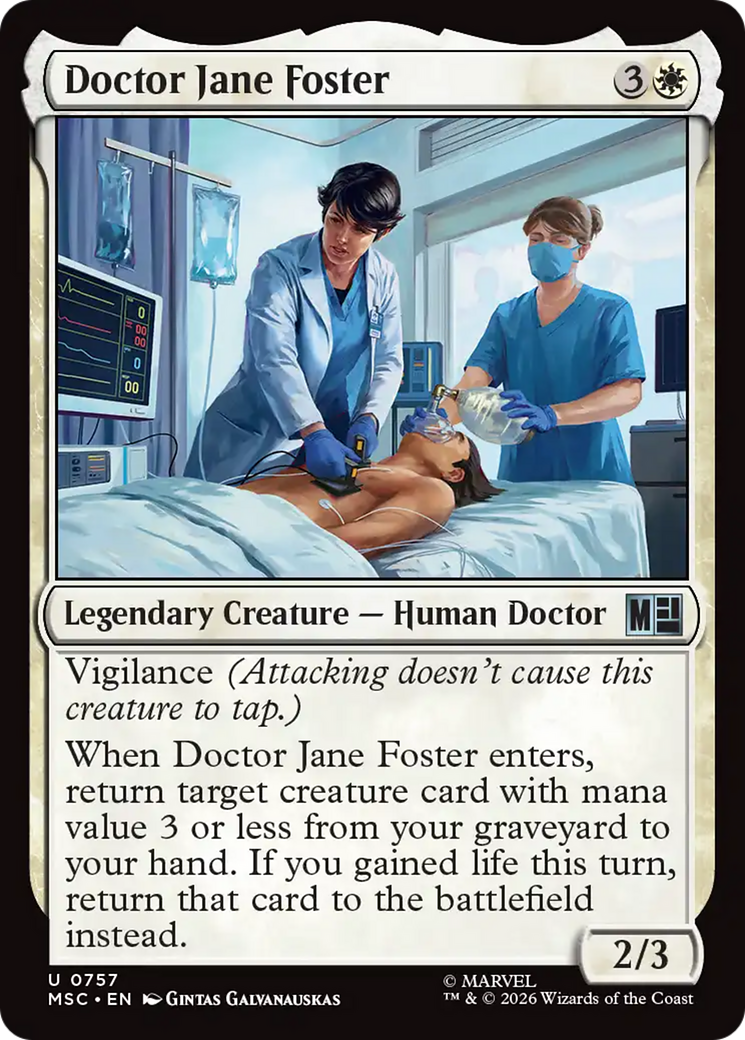 Doctor Jane Foster [Marvel Super Heroes Commander] | Empire Gaming NC