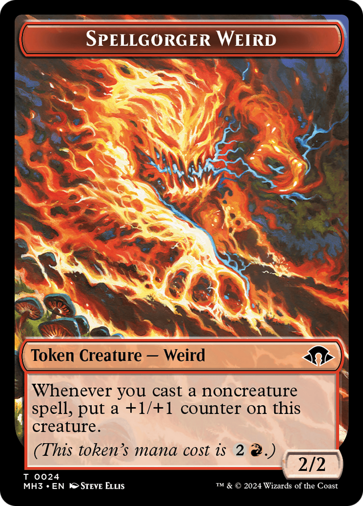 Eldrazi Spawn // Spellgorger Weird Double-Sided Token [Modern Horizons 3 Tokens] | Empire Gaming NC