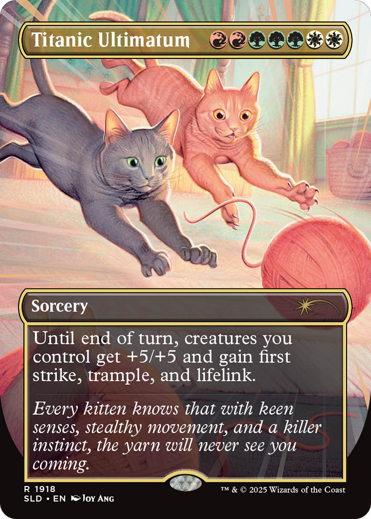Titanic Ultimatum (1918) (Rainbow Foil) [Secret Lair Drop Series] | Empire Gaming NC