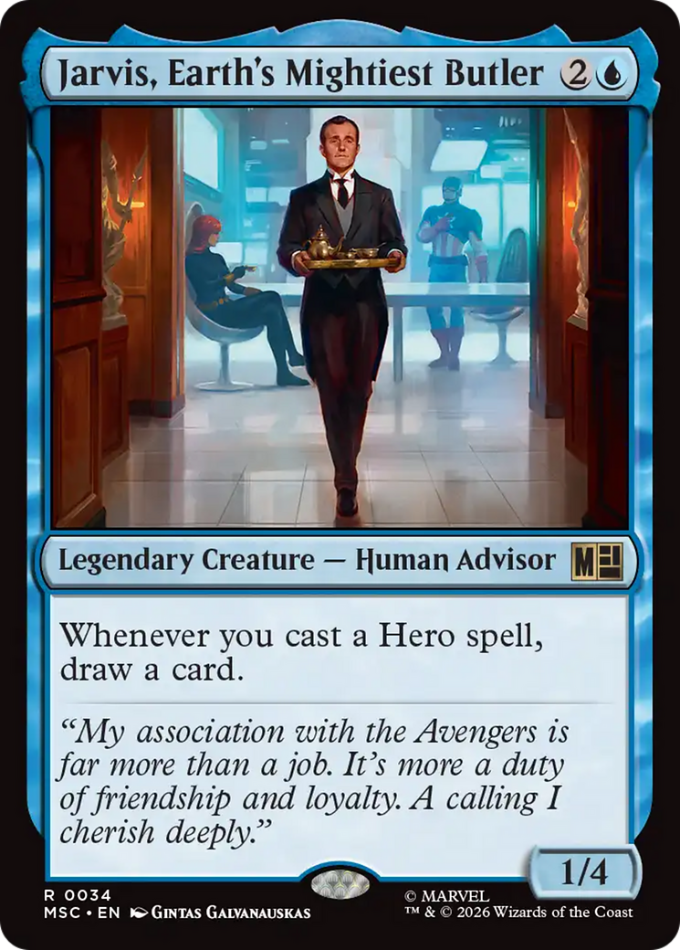 Jarvis, Earth's Mightiest Butler [Marvel Super Heroes Commander] | Empire Gaming NC