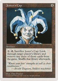 Jester's Cap (Oversized) [Oversize Cards] | Empire Gaming NC