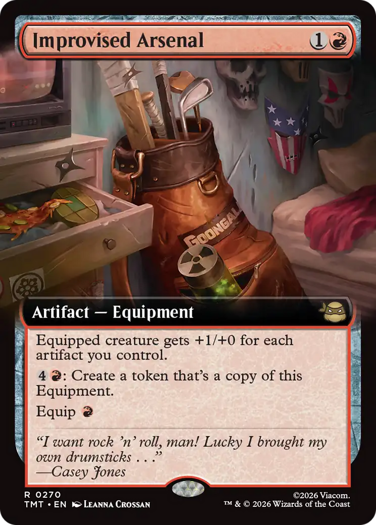 Improvised Arsenal (Extended Art) [Teenage Mutant Ninja Turtles] | Empire Gaming NC