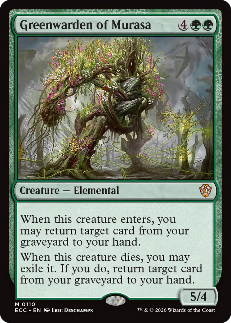 Greenwarden of Murasa [Lorwyn Eclipsed Commander] | Empire Gaming NC