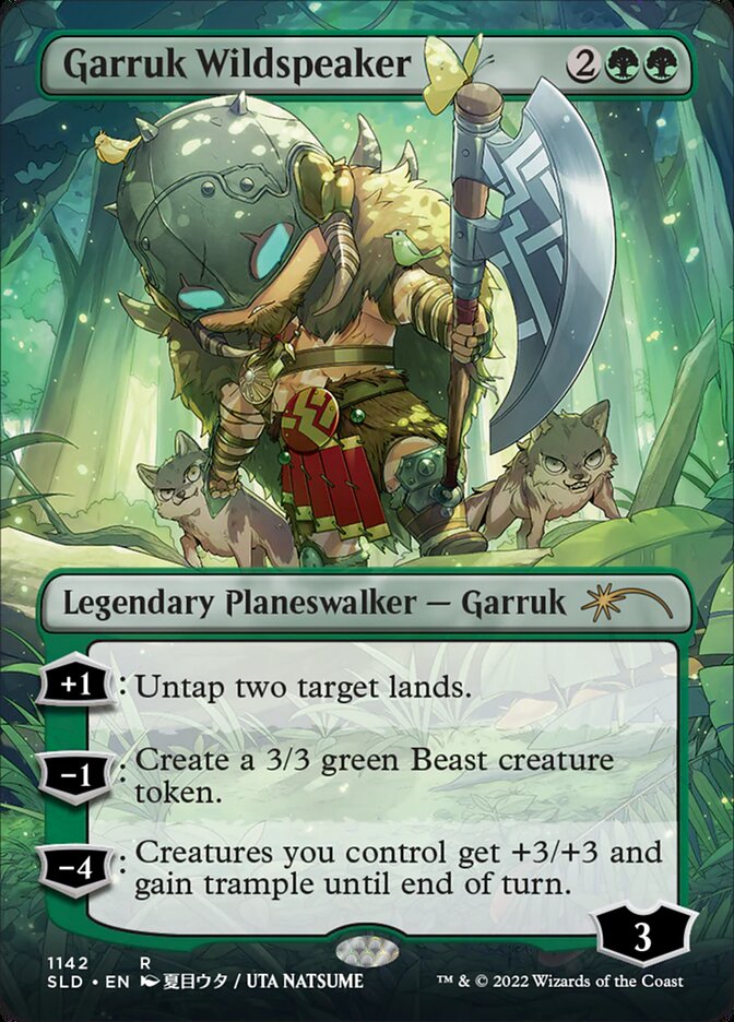 Garruk Wildspeaker (Borderless) [Secret Lair Drop Series] | Empire Gaming NC