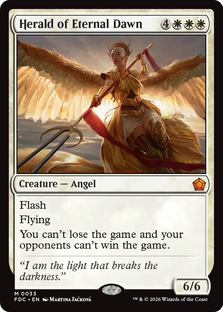 Herald of Eternal Dawn [Foundations Commander] | Empire Gaming NC