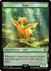 Bird (0017) // Wizard (0015) Double-Sided Token [FINAL FANTASY Tokens] | Empire Gaming NC