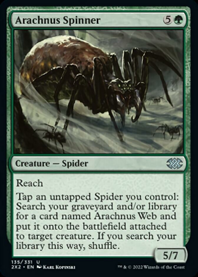 Arachnus Spinner [Double Masters 2022] | Empire Gaming NC