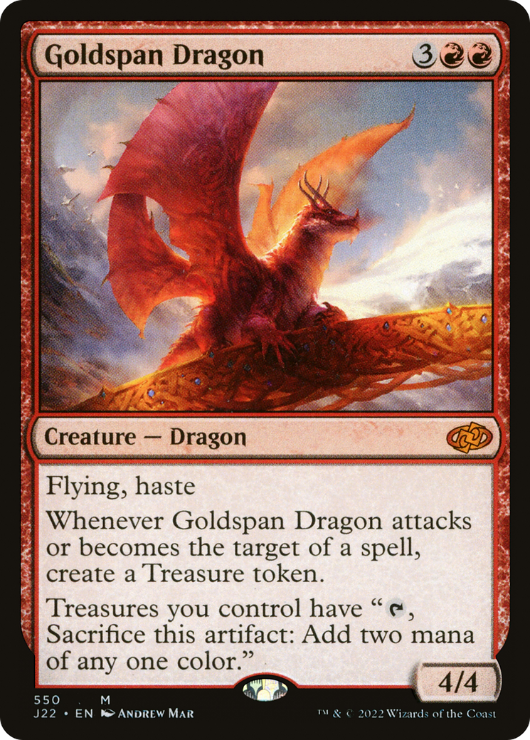 Goldspan Dragon [Jumpstart 2022] | Empire Gaming NC