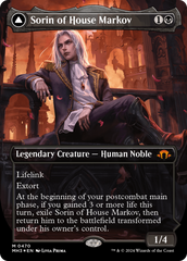 Sorin of House Markov // Sorin, Ravenous Neonate (Borderless) (Textured Foil) [Modern Horizons 3] | Empire Gaming NC