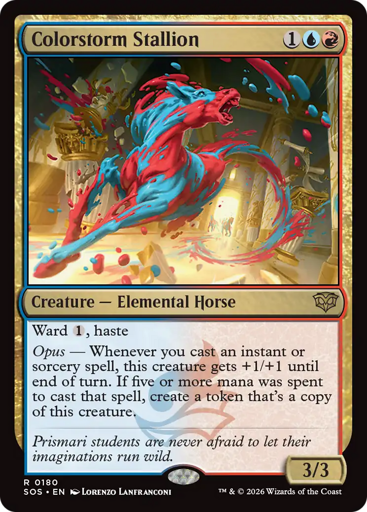 Colorstorm Stallion [Secrets of Strixhaven] | Empire Gaming NC