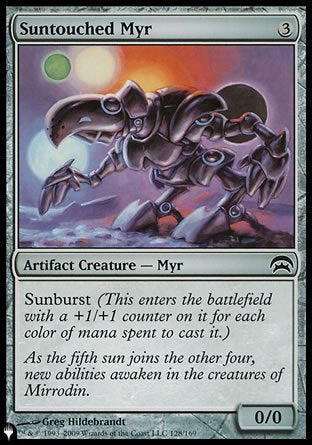 Suntouched Myr [The List] | Empire Gaming NC