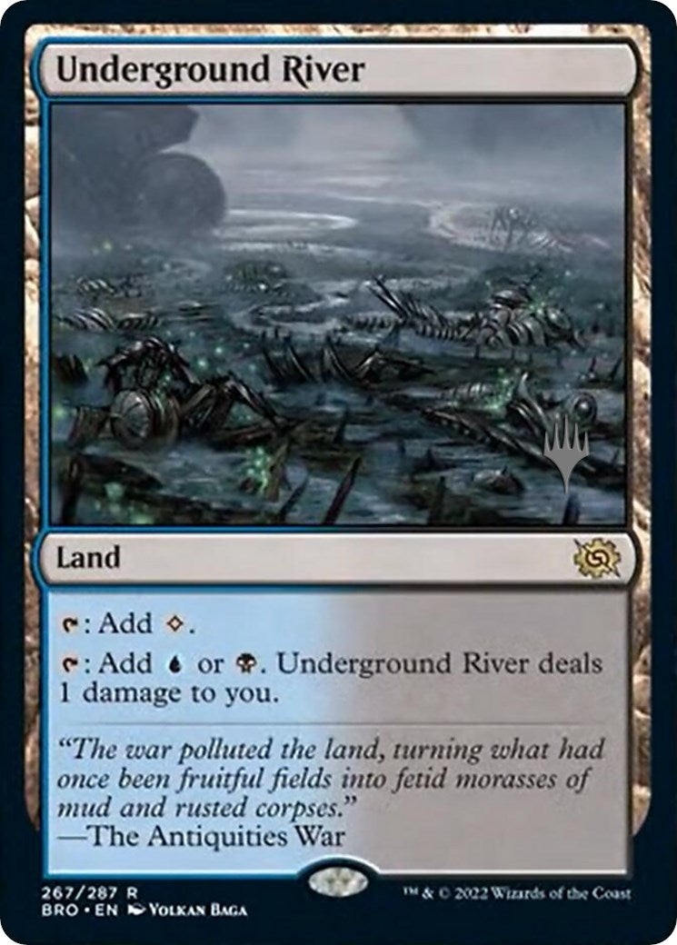 Underground River (Promo Pack) [The Brothers' War Promos] | Empire Gaming NC