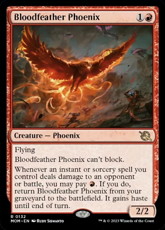 Bloodfeather Phoenix [March of the Machine] | Empire Gaming NC