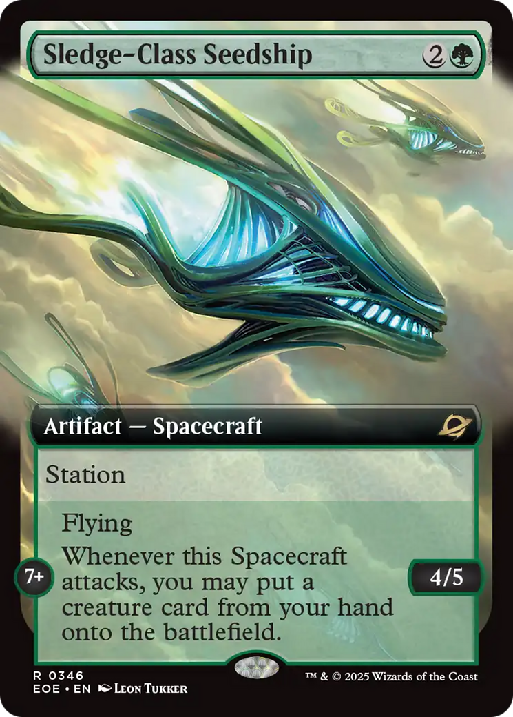 Sledge-Class Seedship (Extended Art) [Edge of Eternities] | Empire Gaming NC