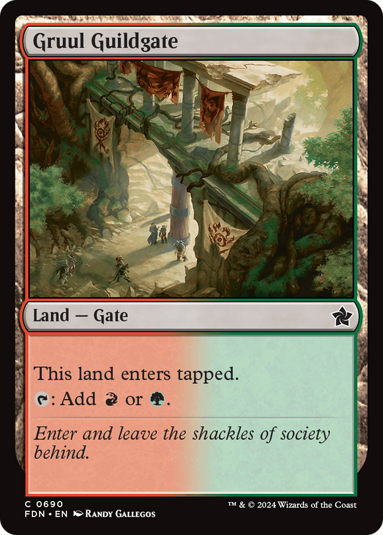 Gruul Guildgate [Foundations] | Empire Gaming NC