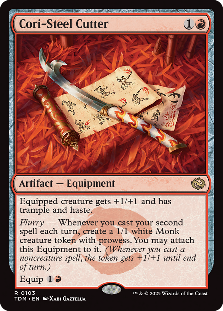 Cori-Steel Cutter [Tarkir: Dragonstorm] | Empire Gaming NC