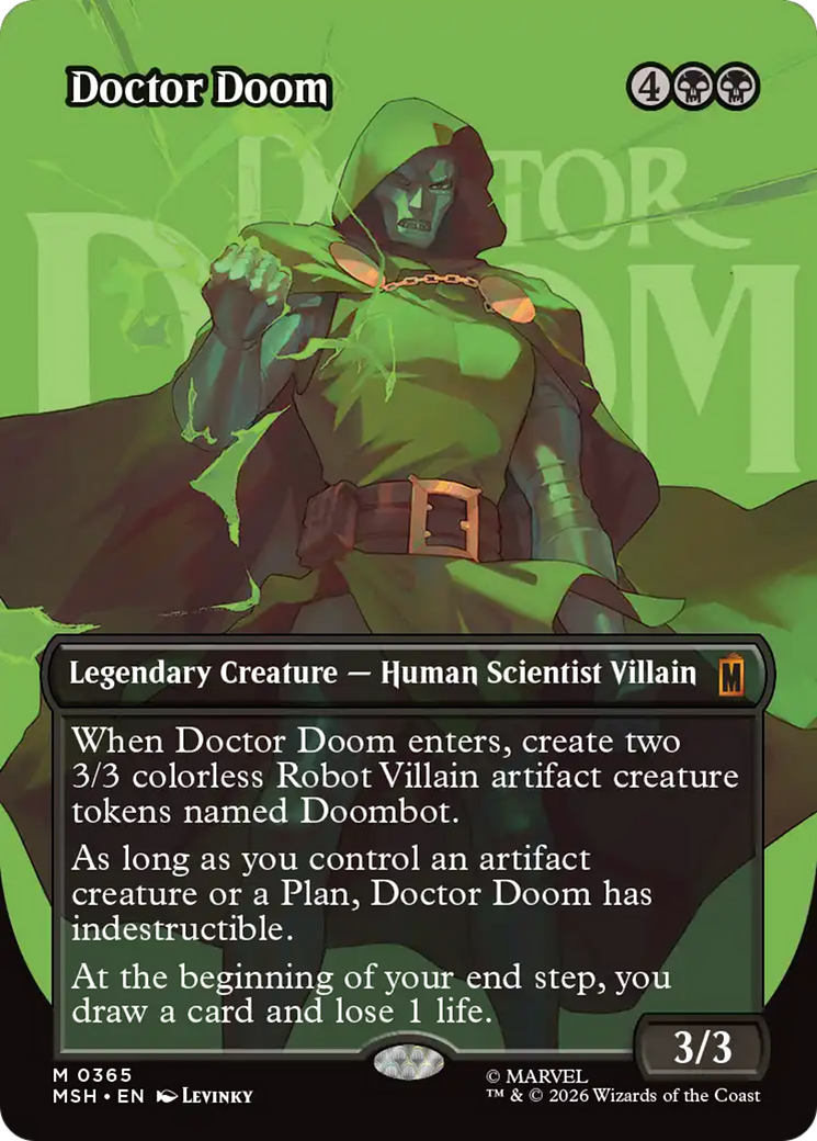 Doctor Doom (Borderless) (365) [Marvel Super Heroes] | Empire Gaming NC