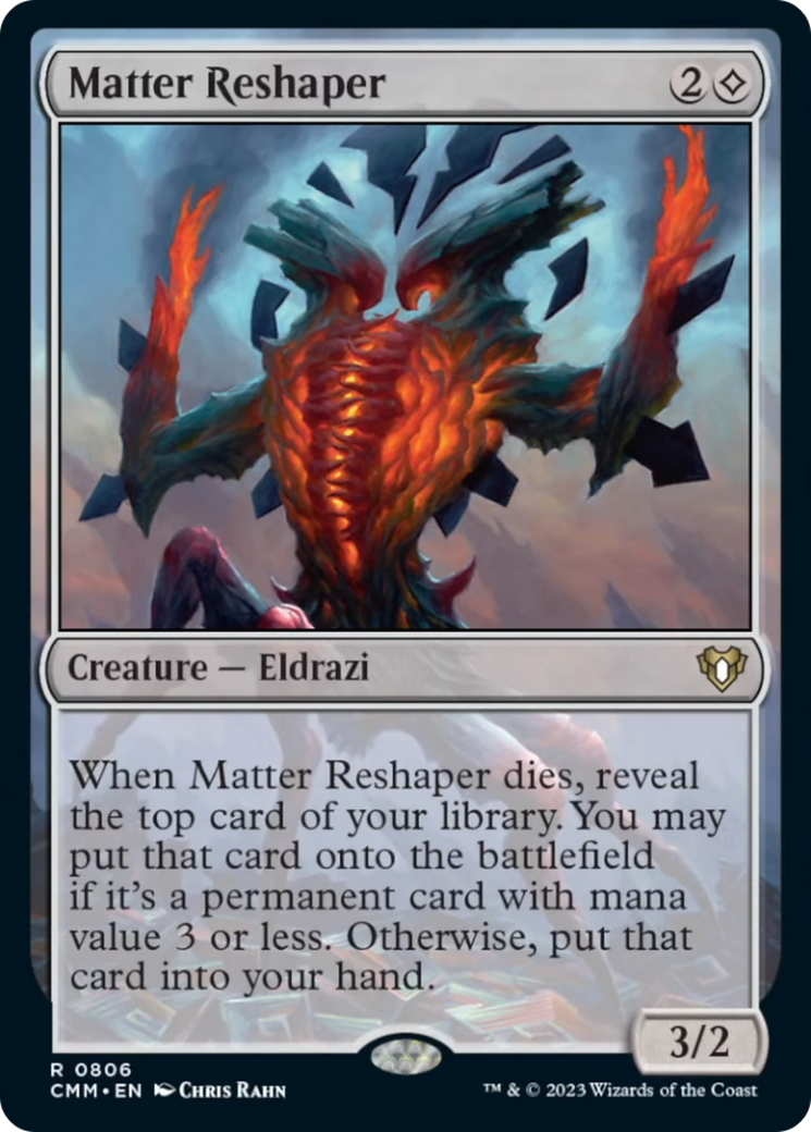 Matter Reshaper [Commander Masters] | Empire Gaming NC