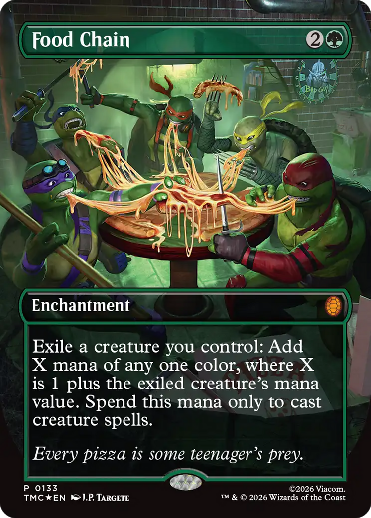 Food Chain (Borderless) [Teenage Mutant Ninja Turtles Commander] | Empire Gaming NC