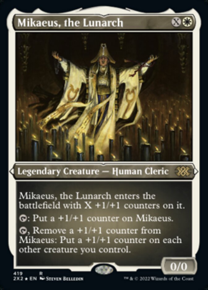 Mikaeus, the Lunarch (Foil Etched) [Double Masters 2022] | Empire Gaming NC