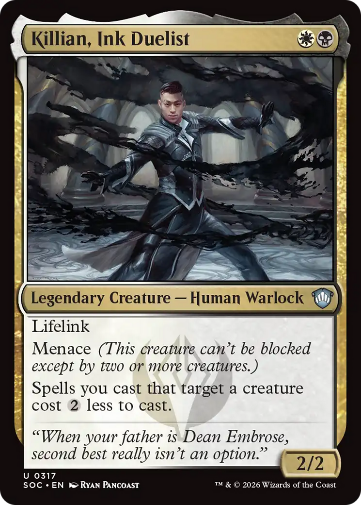 Killian, Ink Duelist [Secrets of Strixhaven Commander] | Empire Gaming NC