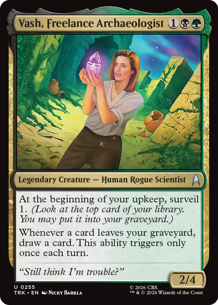Vash, Freelance Archaeologist [Star Trek] | Empire Gaming NC