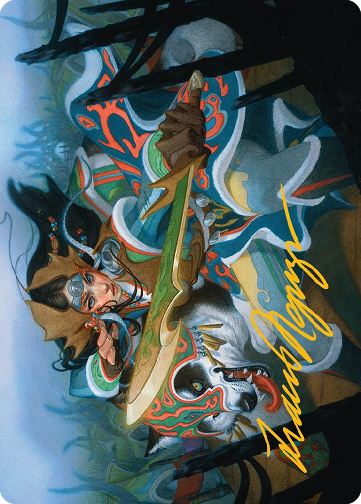 Eshki Dragonclaw Art Card (23/54) [Tarkir: Dragonstorm Art Series] | Empire Gaming NC