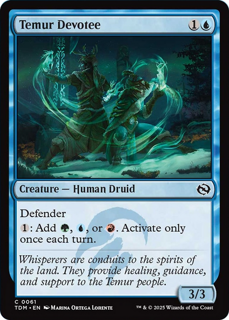 Temur Devotee [Tarkir: Dragonstorm] | Empire Gaming NC