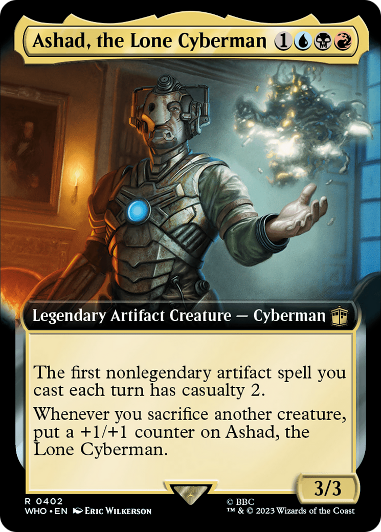 Ashad, the Lone Cyberman (Extended Art) [Doctor Who] | Empire Gaming NC