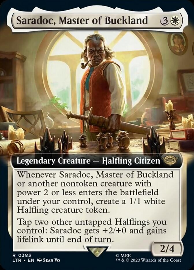 Saradoc, Master of Buckland (Extended Art) [The Lord of the Rings: Tales of Middle-Earth] | Empire Gaming NC