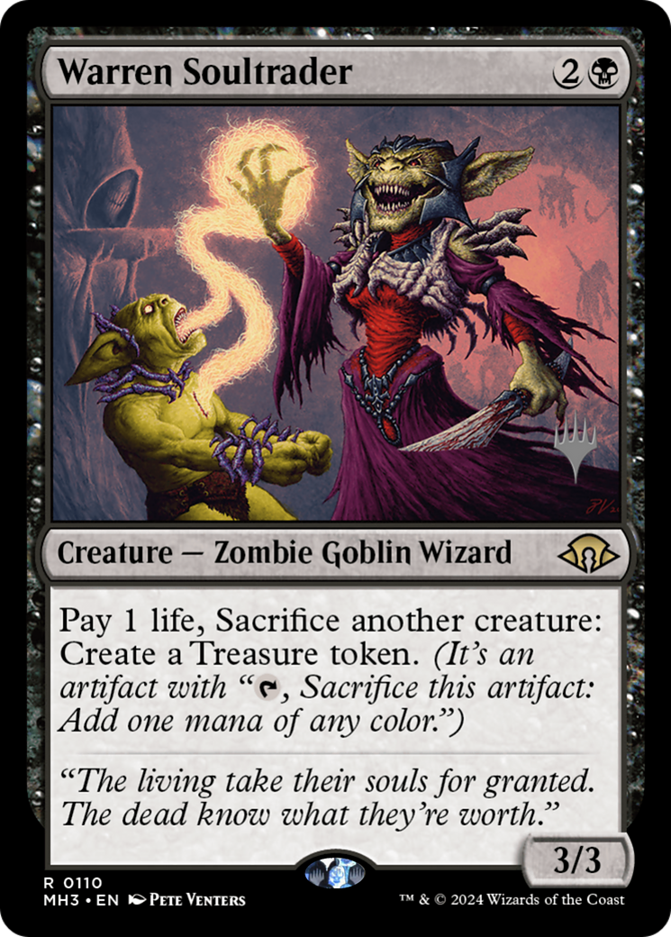 Warren Soultrader (Promo Pack) [Modern Horizons 3 Promos] | Empire Gaming NC